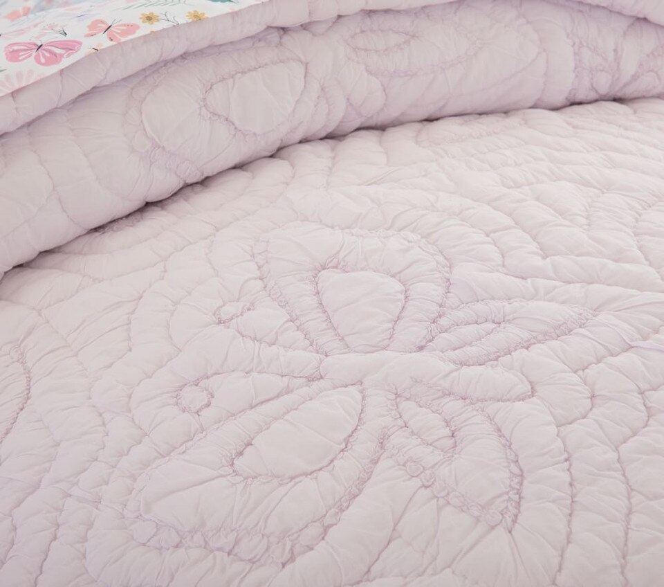 Ruched Butterfly Comforter & Pillowcases Pottery Barn Kids UK